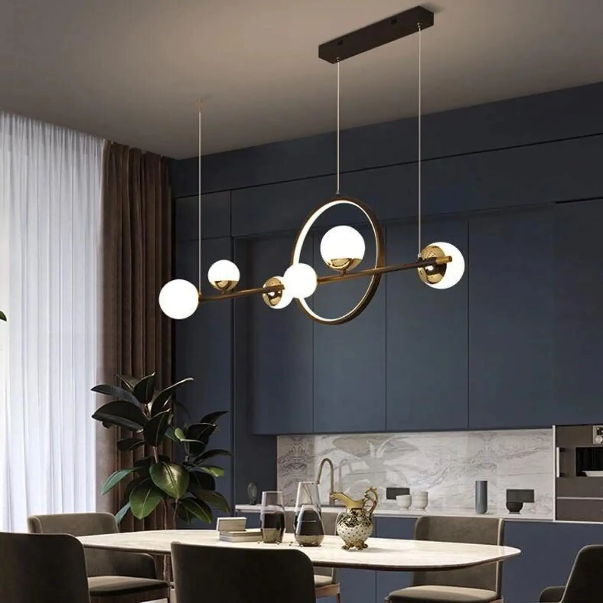 Suspension luminaire salle a manger salon cuisine design