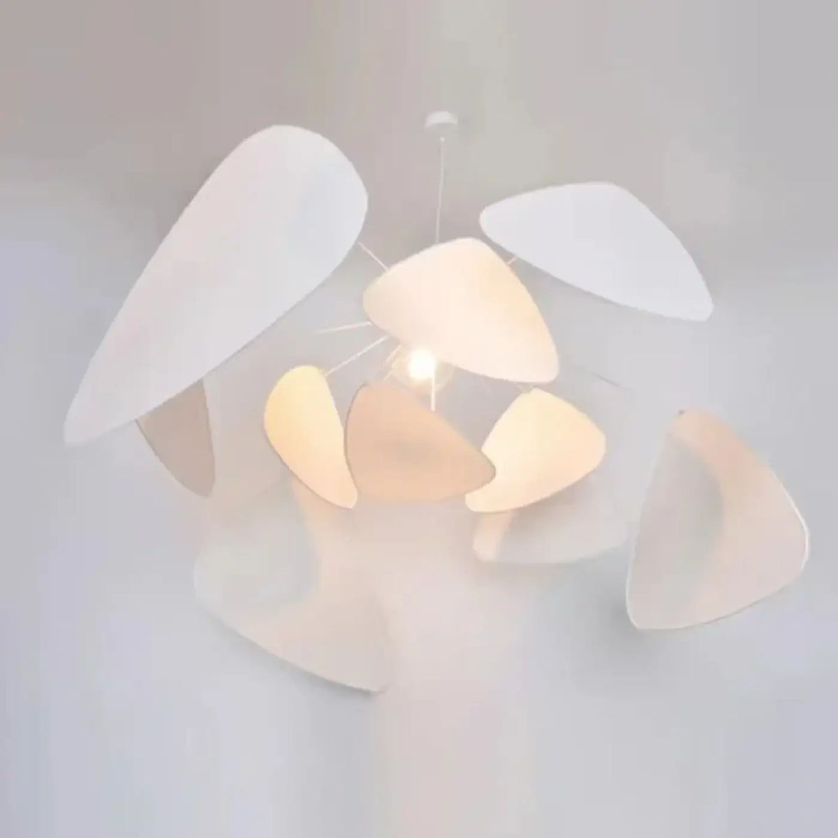 Suspension luminaire salon salle a manger nuage petales