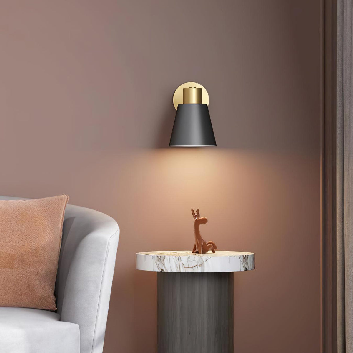 applique-murale-interieur-abat-jour-conique-et-disque-mural-tete-de-lit-3