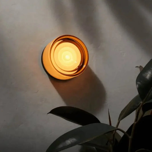 applique-murale-interieur-art-deco-led-verre-ondule-circulaire-couloir-1