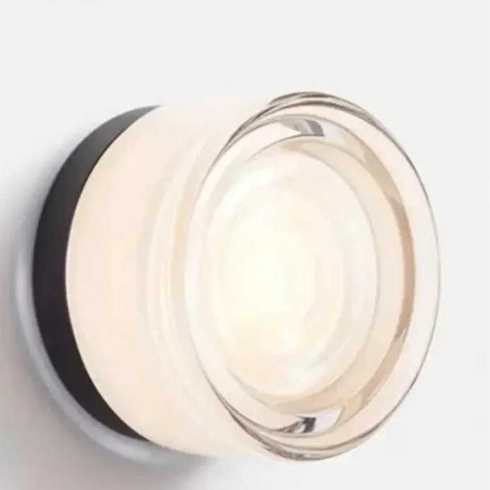 applique-murale-interieur-art-deco-led-verre-ondule-circulaire-couloir-4