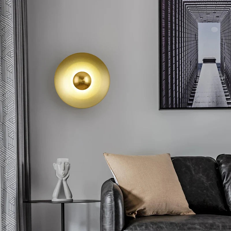 applique-murale-interieur-tete-de-lit-ronde-avec-centre-dore-art-deco-led-2