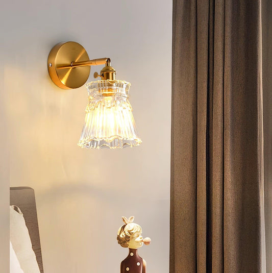 applique-murale-interieur-vintage-chambre-verre-facette-plisse-1