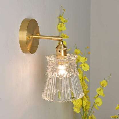 applique-murale-interieur-vintage-chambre-verre-facette-plisse-2
