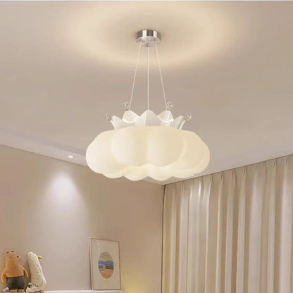 Suspension luminaire chambre enfant nuage design
