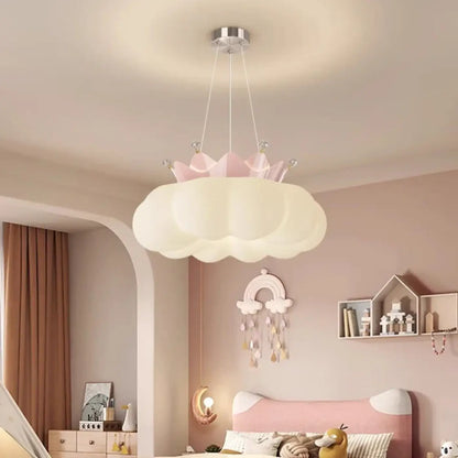 Suspension luminaire chambre enfant nuage design