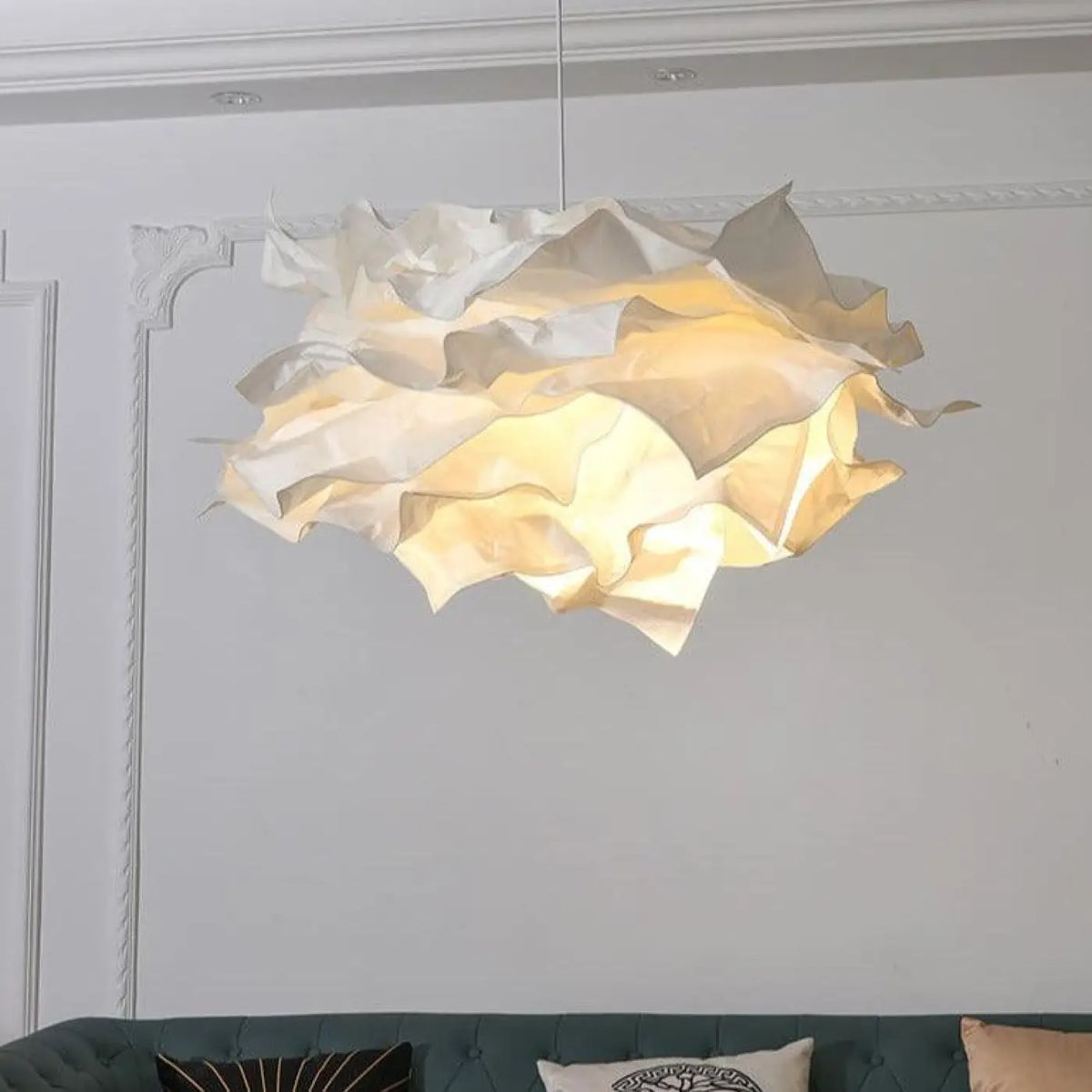 Suspension luminaire chambre salle a manger nuage design