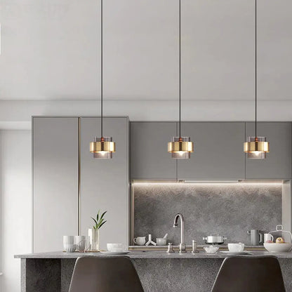 Suspension luminaire cuisine chambre design metal industriel