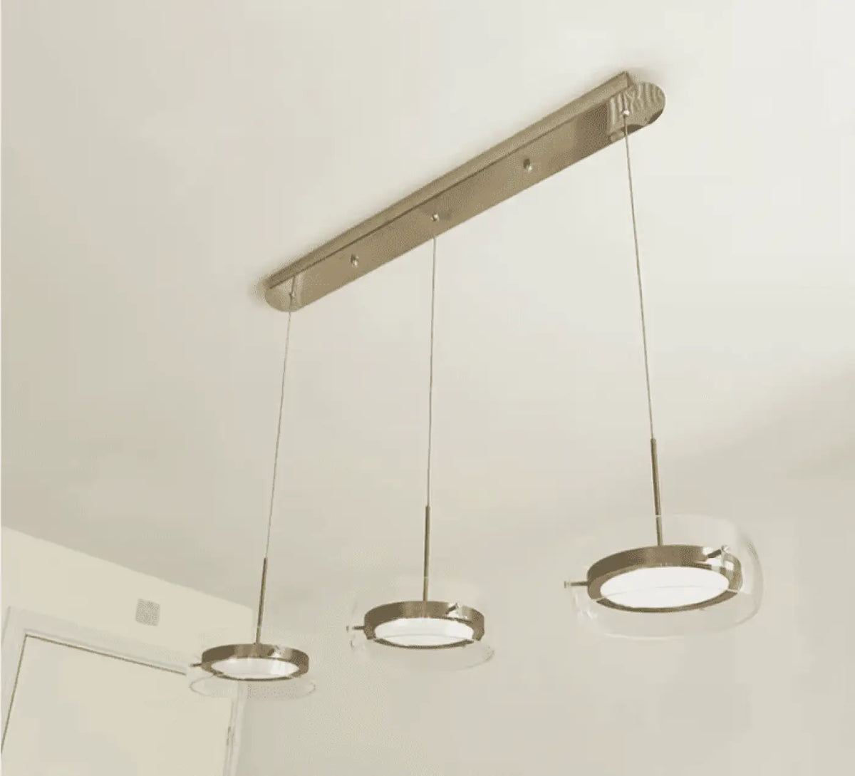 Suspension luminaire cuisine design metal industriel