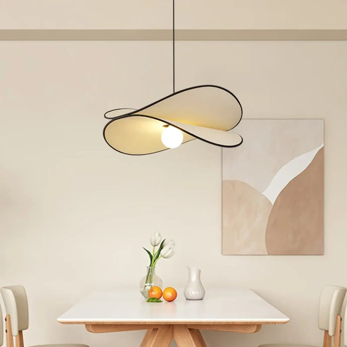 Suspension luminaire salle a manger chambre organique design