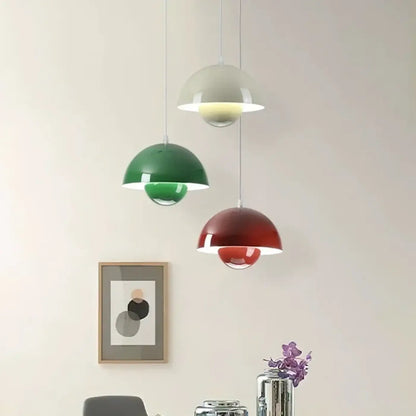Suspension luminaire salle a manger cuisine design dome