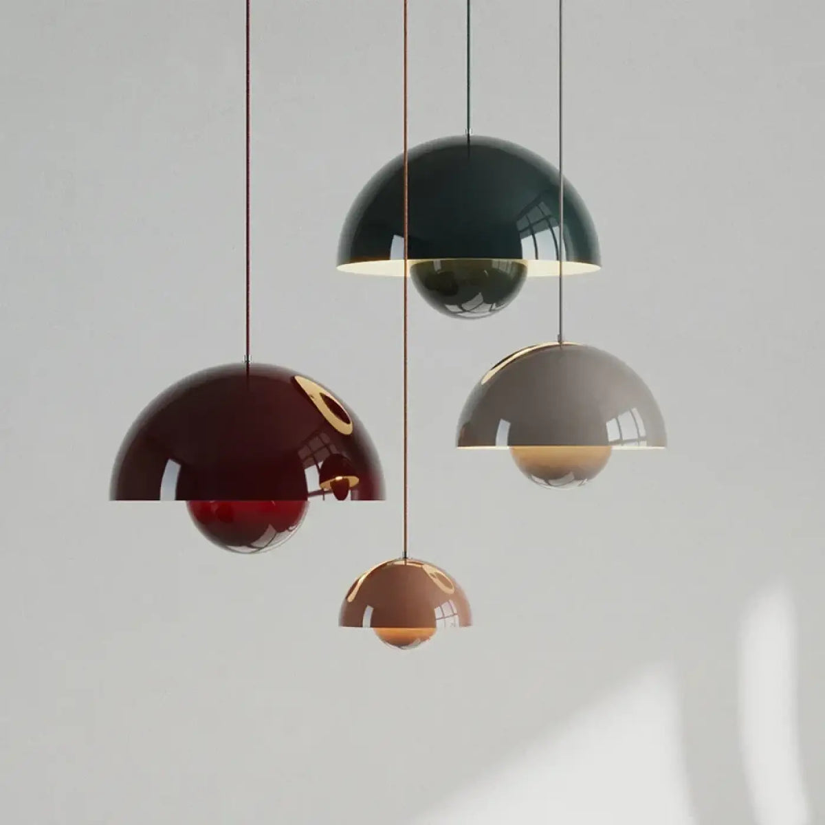 Suspension luminaire salle a manger cuisine design dome