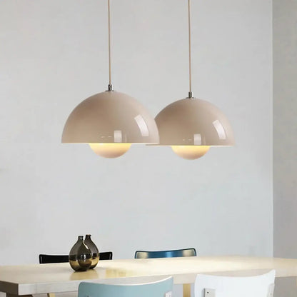 Suspension luminaire salle a manger cuisine design dome