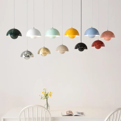 Suspension luminaire salle a manger cuisine design dome