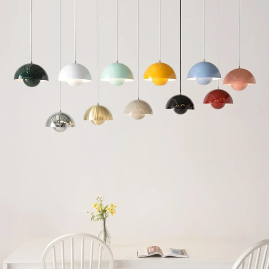 Suspension luminaire salle a manger cuisine design dome
