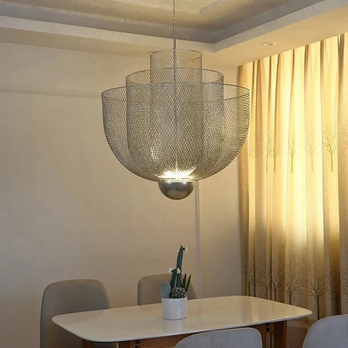 Suspension luminaire salle a manger cuisine design metal