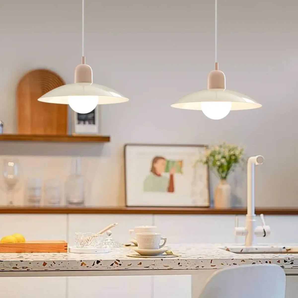 Suspension luminaire salle a manger cuisine design nordique