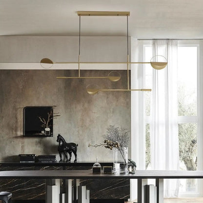 Suspension luminaire salle a manger metal design scandinave