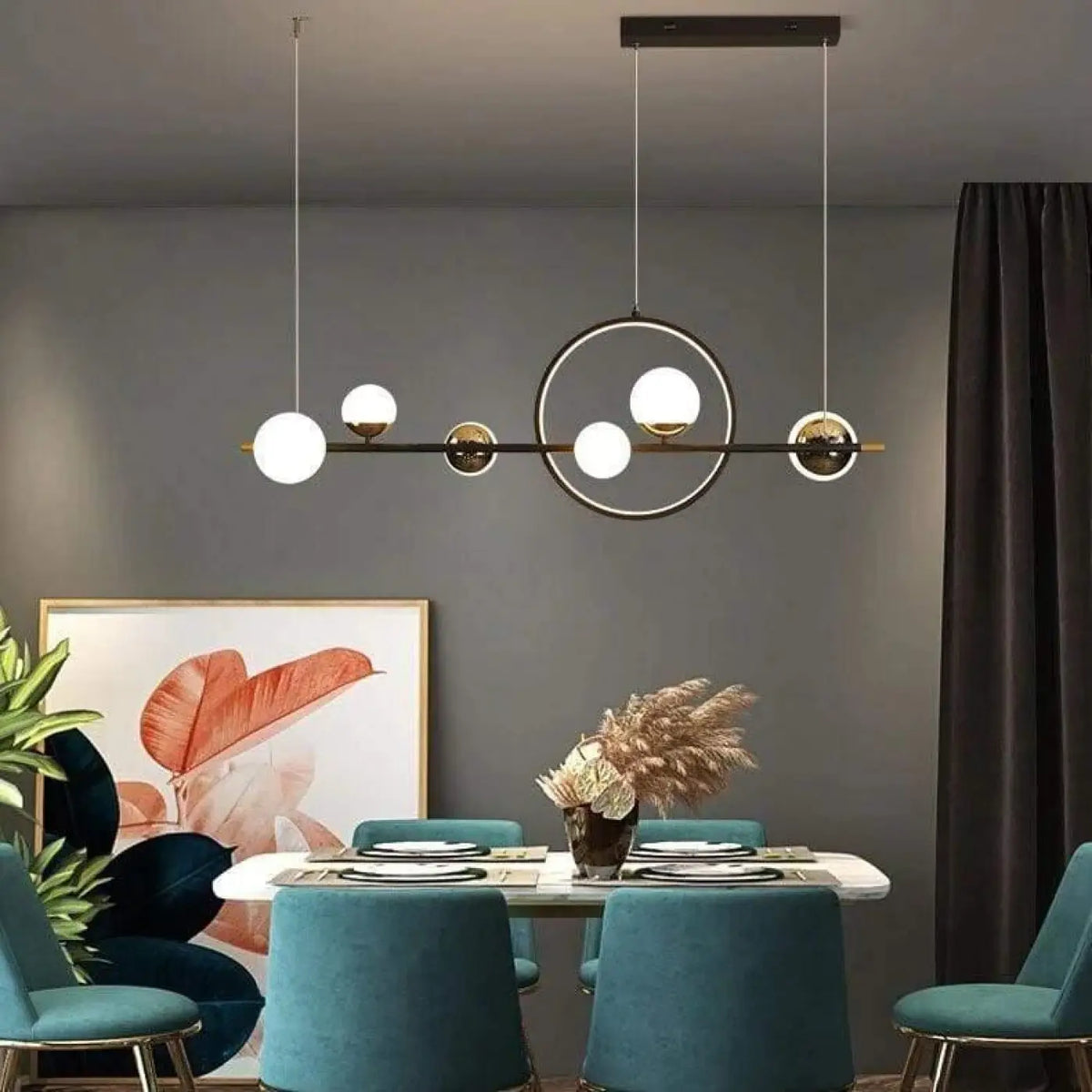 Suspension luminaire salle a manger salon cuisine design