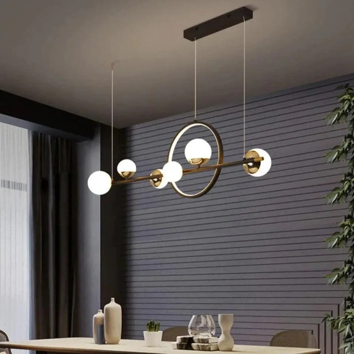 Suspension luminaire salle a manger salon cuisine design