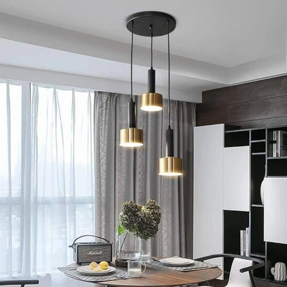 Suspension luminaire salle a manger salon laiton design
