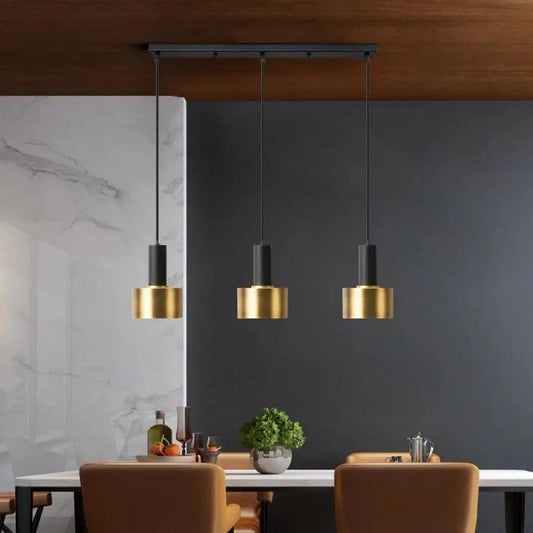 Suspension luminaire salle a manger salon laiton design