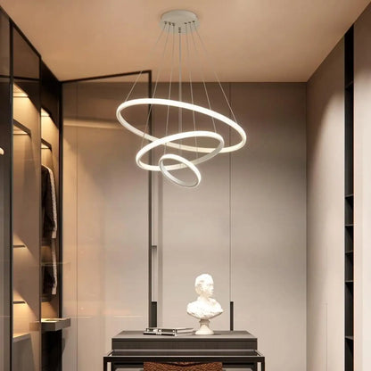 Suspension luminaire salon chambre design elegante
