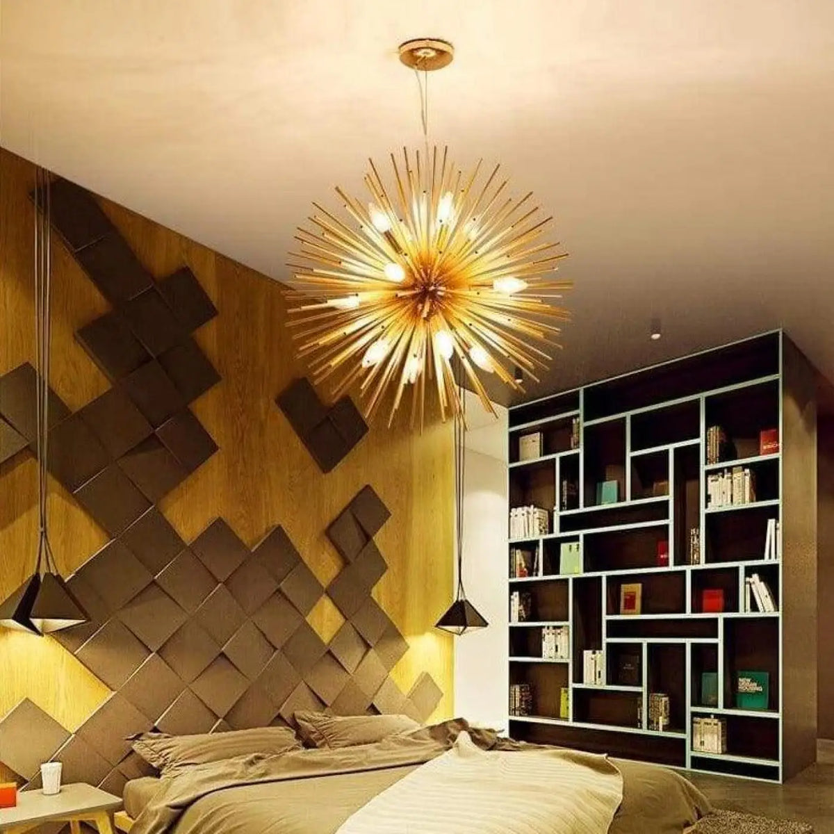 Suspension luminaire salon chambre salle a manger design