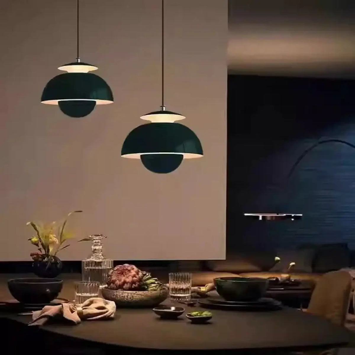 Suspension luminaire salon cuisine design retro