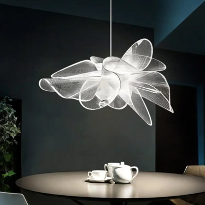 Suspension luminaire salon salle a manger design blanche