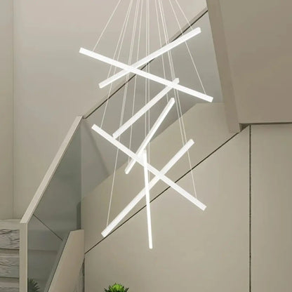 Suspension luminaire salon salle a manger design geometrique
