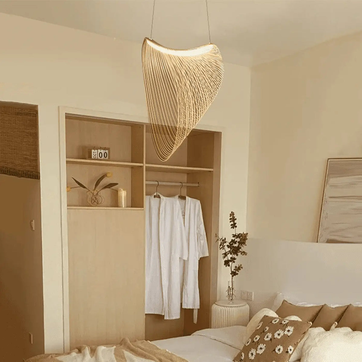 Suspension luminaire salon salle a manger design lineaire
