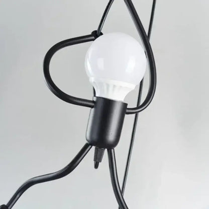 Suspension luminaire salon salle a manger design metal