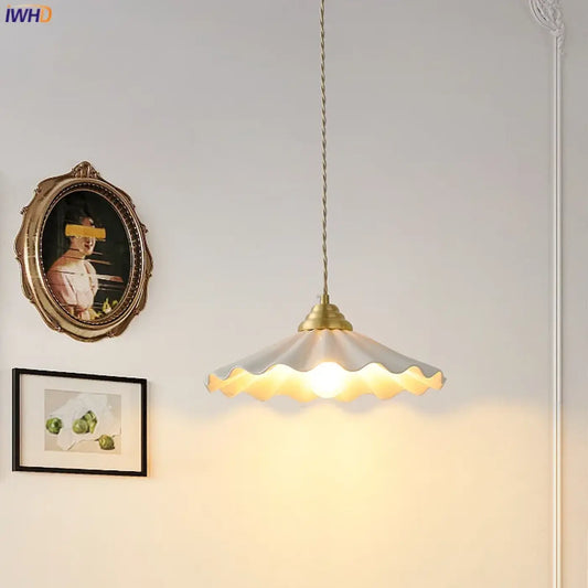 Suspension luminaire salon salle a manger laiton design