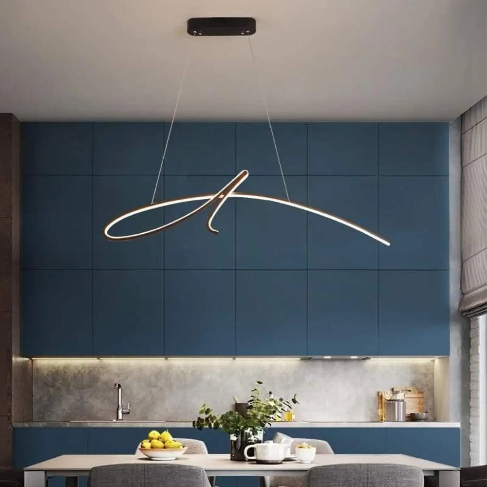 Suspension luminaire salon salle a manger metal design