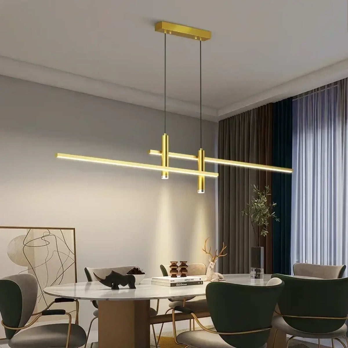 Suspension luminaire salon salle a manger nordique design