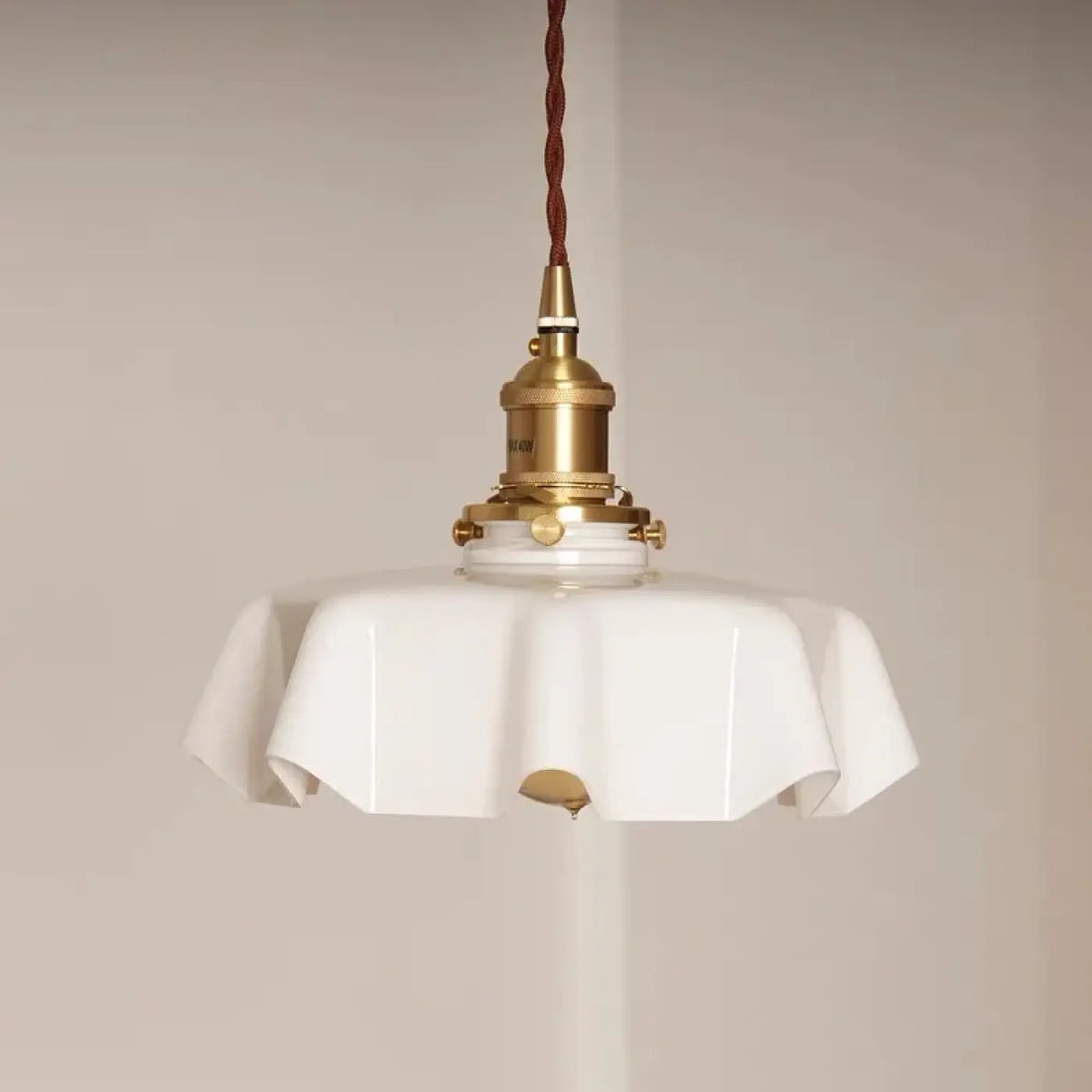 Suspension luminaire salon salle a manger verre retro