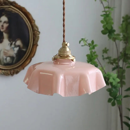 Suspension luminaire salon salle a manger verre retro